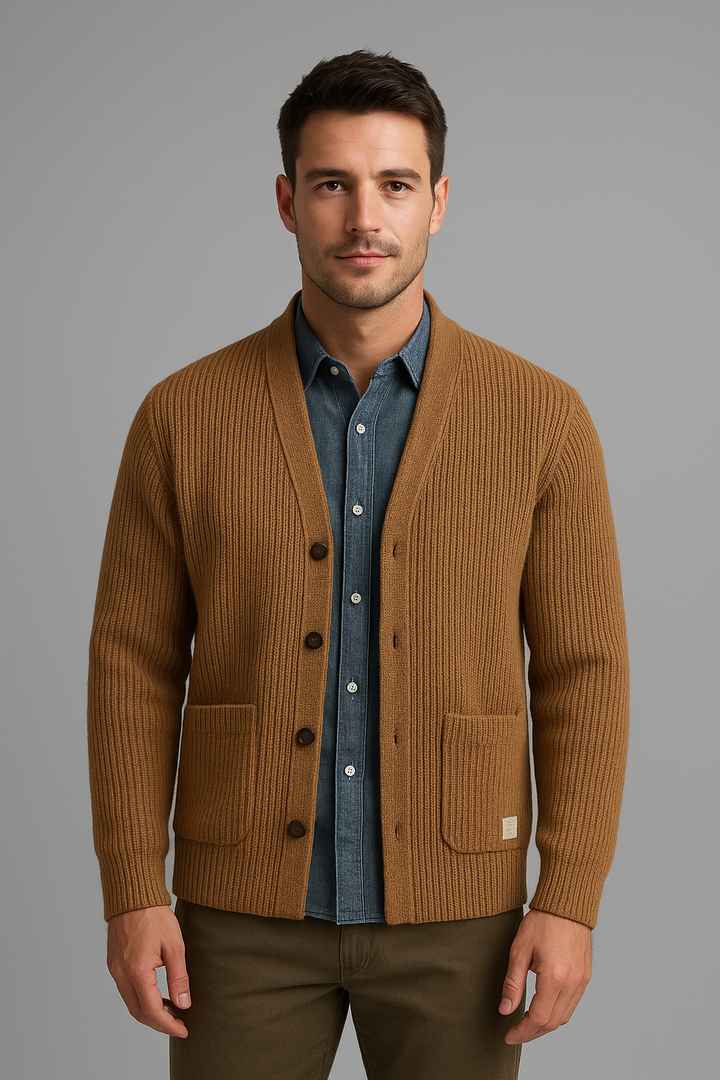 Prime Wool Knit Cardigan