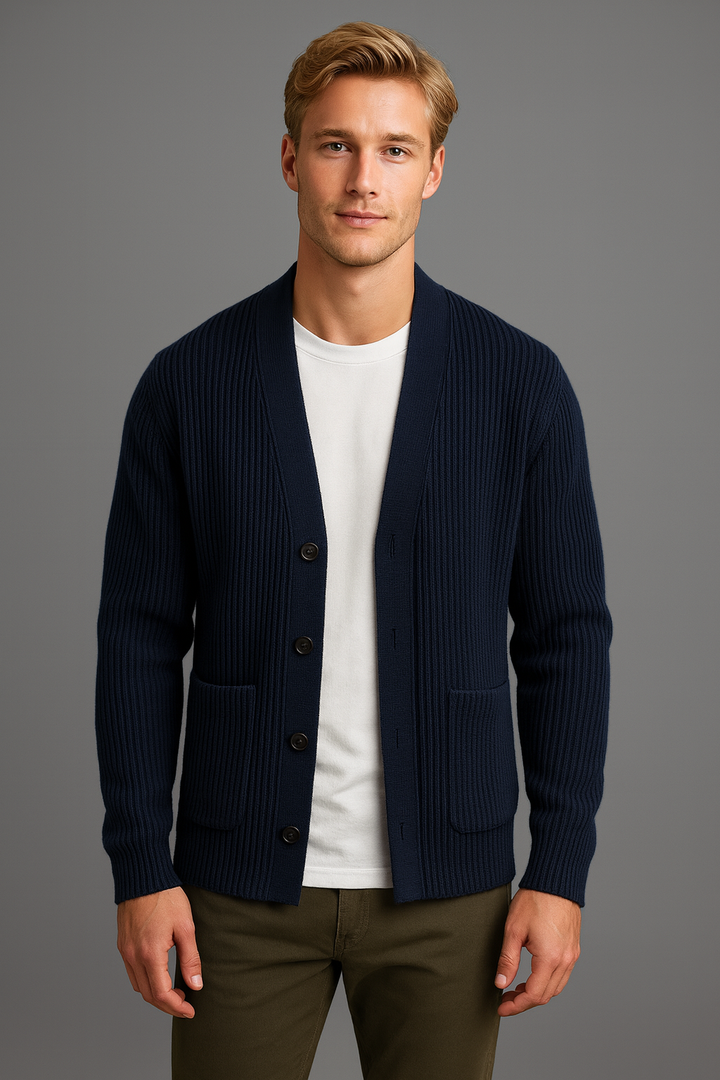 Prime Wool Knit Cardigan